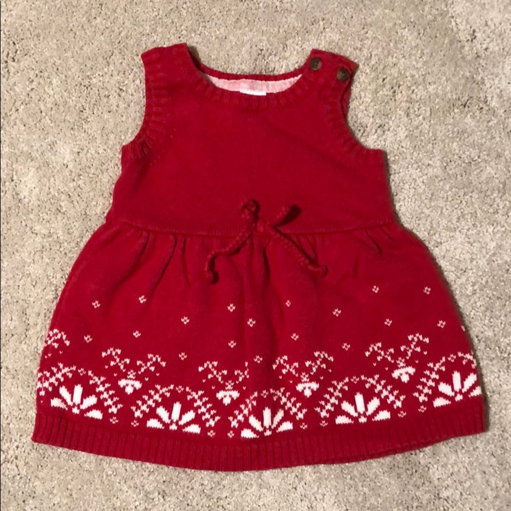 Fair Isle knit dress